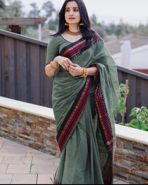 অরিজিনাল কটন শাড়ী (Original Cotton Sharee) - Image 4