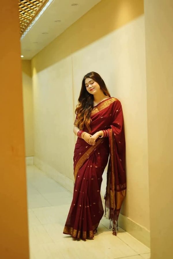 অরিজিনাল কটন শাড়ী (Original Cotton Sharee) - Image 5