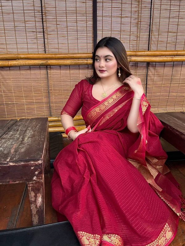 অরিজিনাল কটন শাড়ী (Original Cotton Sharee) - Image 3