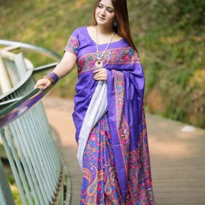 মসলিন সিল্ক শাড়ি (Dollar Sharee)