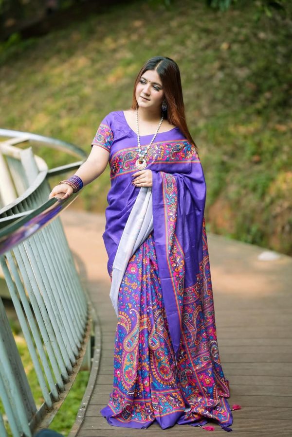 মসলিন সিল্ক শাড়ি (Dollar Sharee)