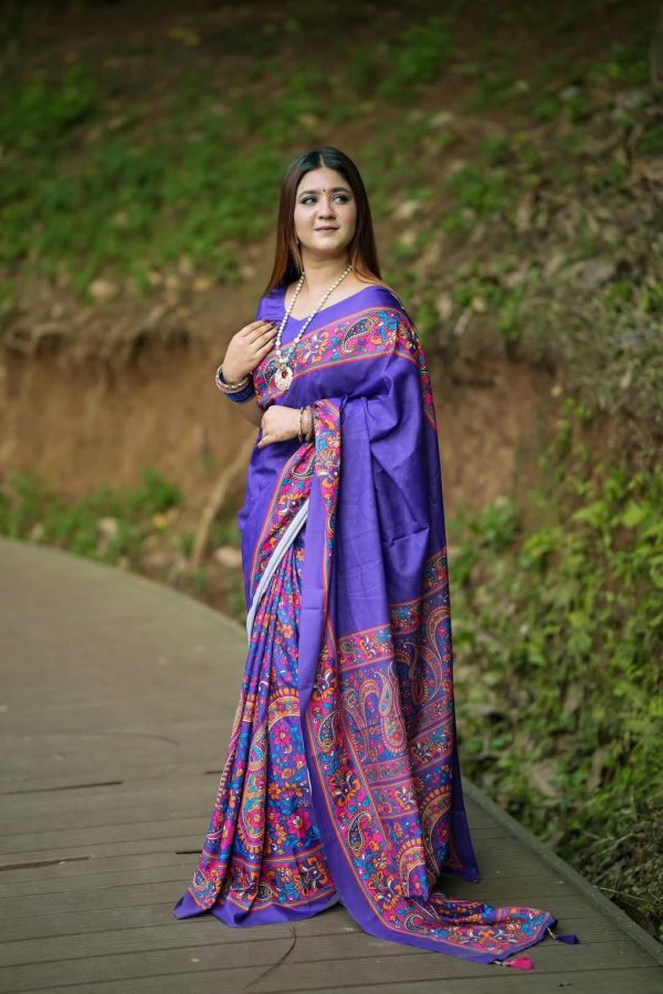 মসলিন সিল্ক শাড়ি (Dollar Sharee) - Image 5